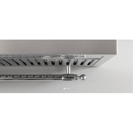 Bertazzoni K90 HER T X + KC36 HER T NE Απορροφητήρας Καμινάδα 752cm/h 90cm Μαύρο/Inox 8059304880353 